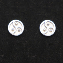 Load image into Gallery viewer, Silver Bdsm Stud Earring