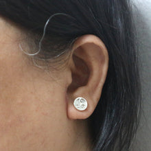 Load image into Gallery viewer, Silver Bdsm Stud Earring