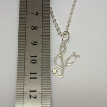 Load image into Gallery viewer, Stethoscope Music Note Nursing Necklace