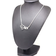 Load image into Gallery viewer, Registered Nurse Stethoscope Necklace