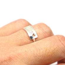 Load image into Gallery viewer, Silver Jeep and Heart Ring