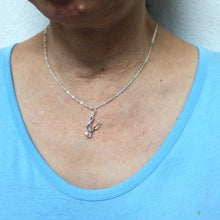 Load image into Gallery viewer, Stethoscope Music Note Nursing Necklace