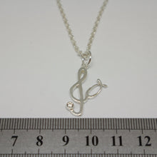 Load image into Gallery viewer, Stethoscope Music Note Nursing Necklace