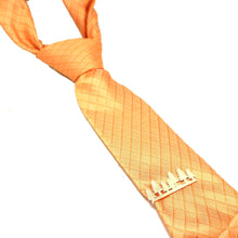 Load image into Gallery viewer, Silver Pine Tree Forest Tie Clip