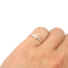 Load image into Gallery viewer, Plane Couple Promise Ring Set