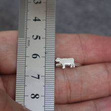 Load image into Gallery viewer, Cow Couple Set Promise Ring