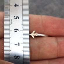 Load image into Gallery viewer, Plane Couple Promise Ring Set