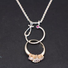Load image into Gallery viewer, Wedding Ring Holder Necklace for Nurses