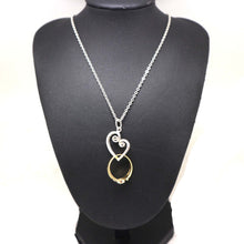 Load image into Gallery viewer, Spiral Heart Ring Holder Necklace