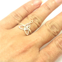Load image into Gallery viewer, Mother and 2 Daughter Knot Ring