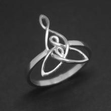 Load image into Gallery viewer, Mother and 2 Daughter Knot Ring