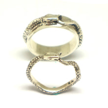 Load image into Gallery viewer, Ouroboros Snake Promise Ring for Couple