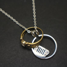 Load image into Gallery viewer, Jeep Grill Ring Holder Necklace