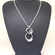 Load image into Gallery viewer, Paw Print Ring Holder Necklace