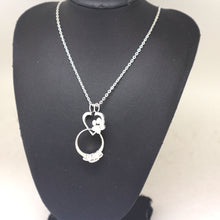 Load image into Gallery viewer, Paw Print Ring Holder Necklace