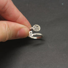 Load image into Gallery viewer, Custom Volleyball Number Ring