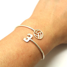 Load image into Gallery viewer, Volleyball Number Bracelet