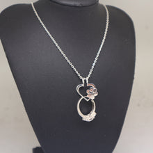 Load image into Gallery viewer, Paw Print Ring Holder Necklace