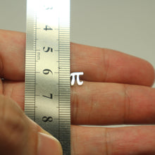 Load image into Gallery viewer, Silver PI Earrings