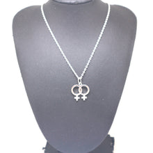 Load image into Gallery viewer, Lesbian Symbol Necklace