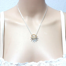 Load image into Gallery viewer, Sun Ring Holder Necklace