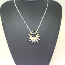 Load image into Gallery viewer, Sun Ring Holder Necklace