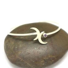 Load image into Gallery viewer, Silver Bisexual Pride Bracelet