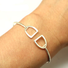 Load image into Gallery viewer, Horse Stirrup Bracelet