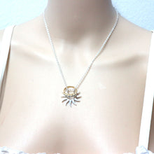 Load image into Gallery viewer, Sun Ring Holder Necklace
