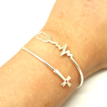 Load image into Gallery viewer, Stethoscope Cross Necklace