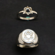 Load image into Gallery viewer, Silver Adoption Matching Ring for Couple