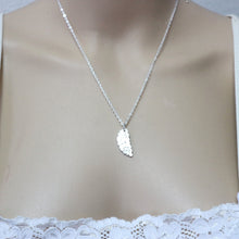 Load image into Gallery viewer, Silver Brain Neuroscience Couple Necklace for Neurologist