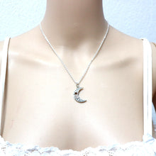 Load image into Gallery viewer, Bohemian Moon Sun Key Couple Necklace