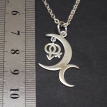 Load image into Gallery viewer, Silver Bisexual Jewelry Necklace
