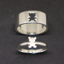 Load image into Gallery viewer, Bear Promise Ring for Couples
