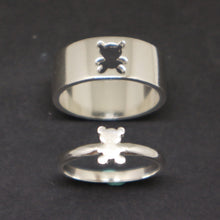 Load image into Gallery viewer, Bear Promise Ring for Couples