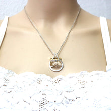 Load image into Gallery viewer, Wave Ring Holder Necklace