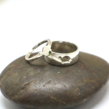Load image into Gallery viewer, Turtle Dinosaur Promise Ring for Couples