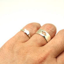 Load image into Gallery viewer, Turtle Dinosaur Promise Ring for Couples