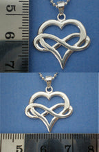 Load image into Gallery viewer, Polyamory Heart Infinity Necklace