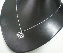 Load image into Gallery viewer, Polyamory Heart Infinity Necklace
