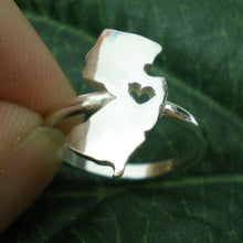 Load image into Gallery viewer, New Jersey Silver Ring