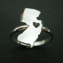 Load image into Gallery viewer, New Jersey Silver Ring