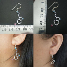 Load image into Gallery viewer, Silver Geek Earring
