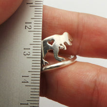 Load image into Gallery viewer, Silver Tyrannosaurus Dinosaur Ring