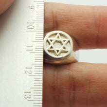 Load image into Gallery viewer, Star of David Signet Ring
