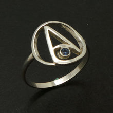 Load image into Gallery viewer, Sterling Silver Atheist Ring