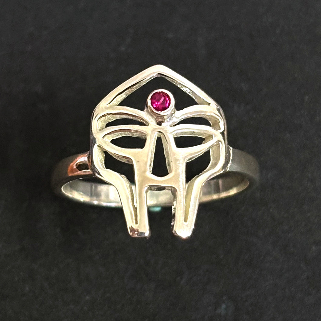 MF Doom Mask Ring