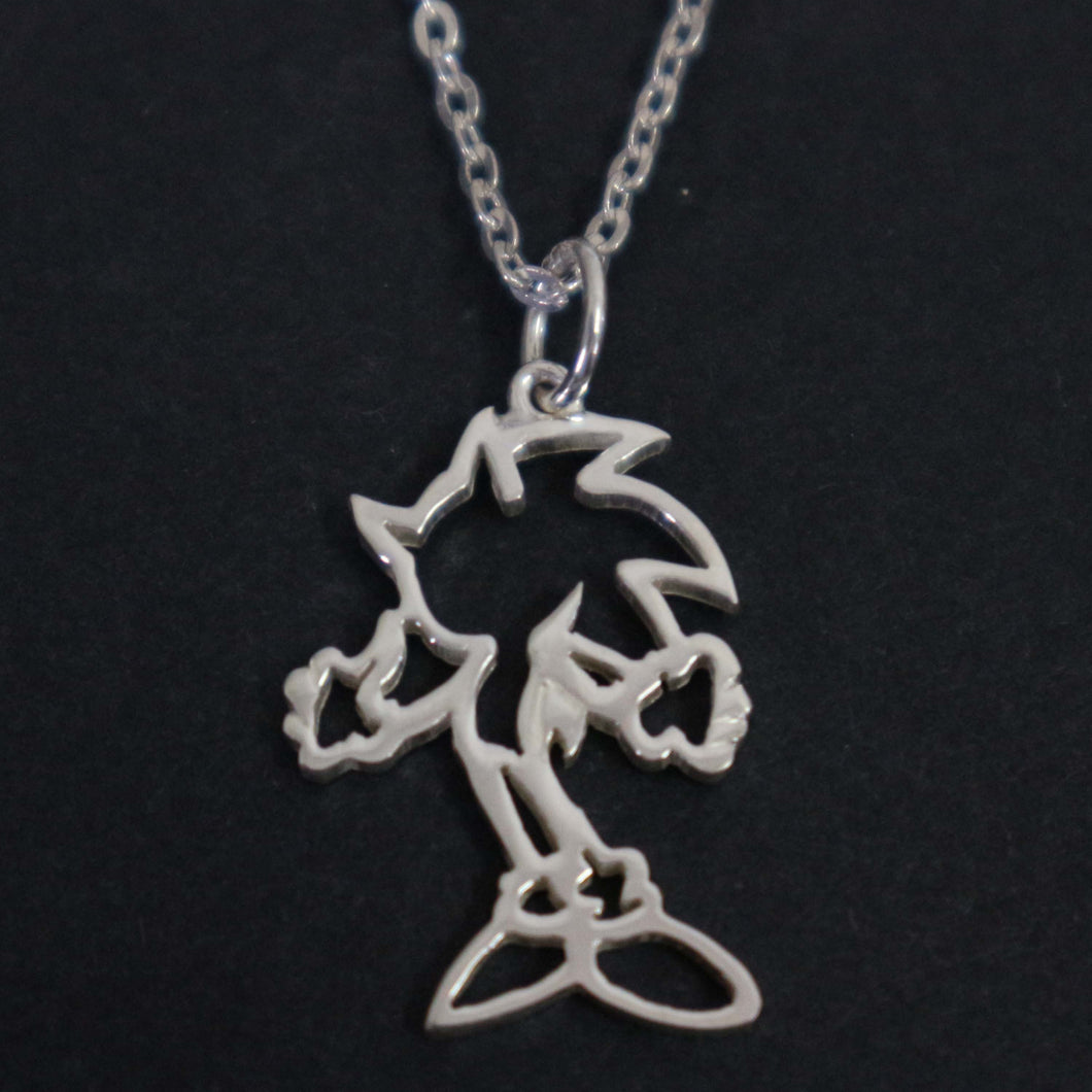 Shadow the Hedgehog Pendant Necklace