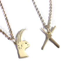 Load image into Gallery viewer, Deadpool and Wolverine Weapon Necklace
